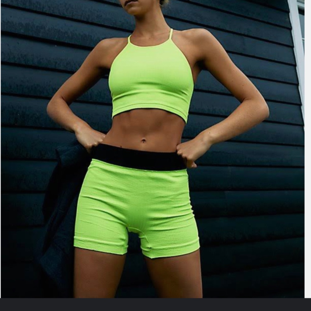 Free People Movement Prajna ribbed shorts